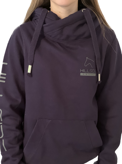 Hillside Cross Neck Hoodie – Thick, Warm &amp; Comfy Overhead Jumper